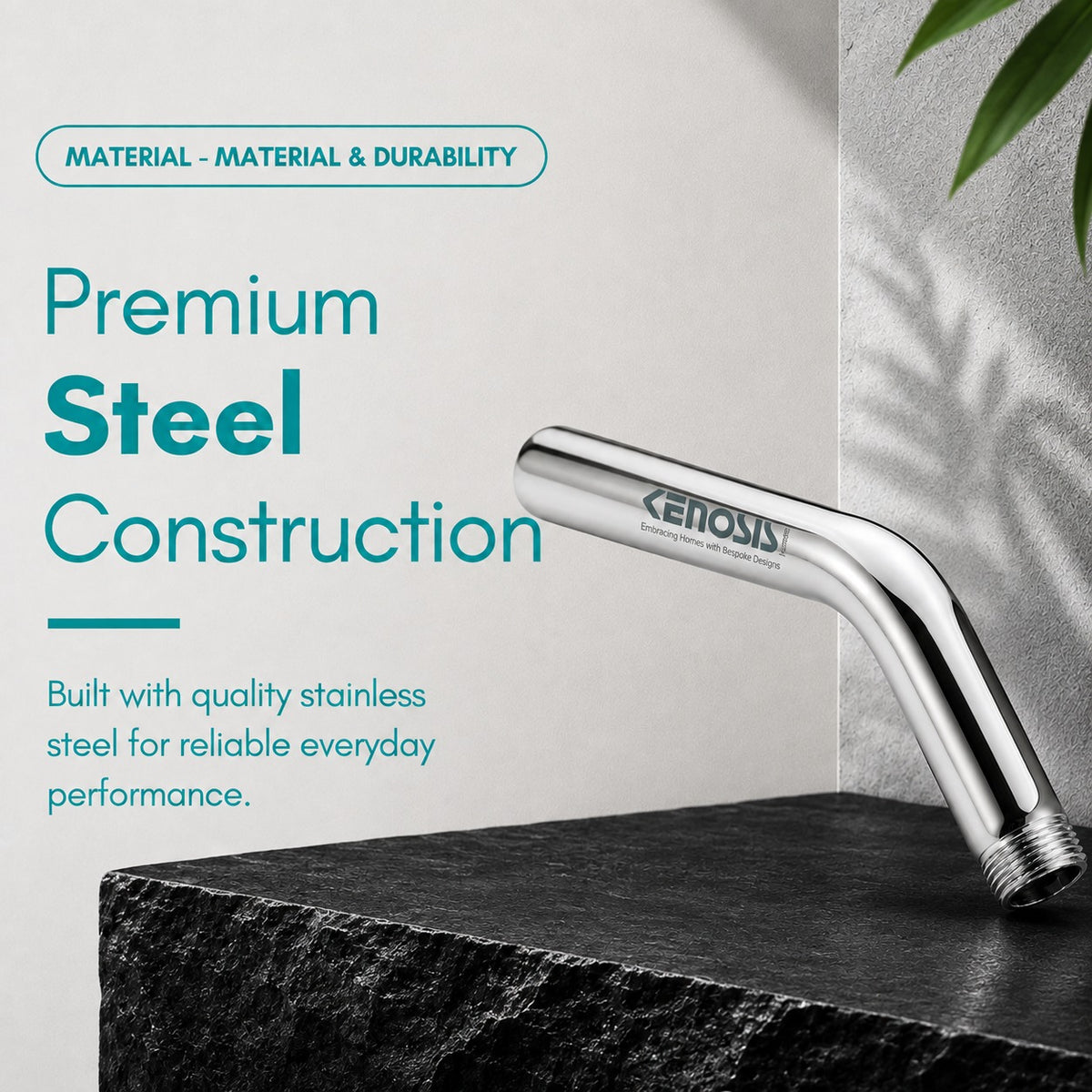 Round Type Bend Arm | Shower Arm