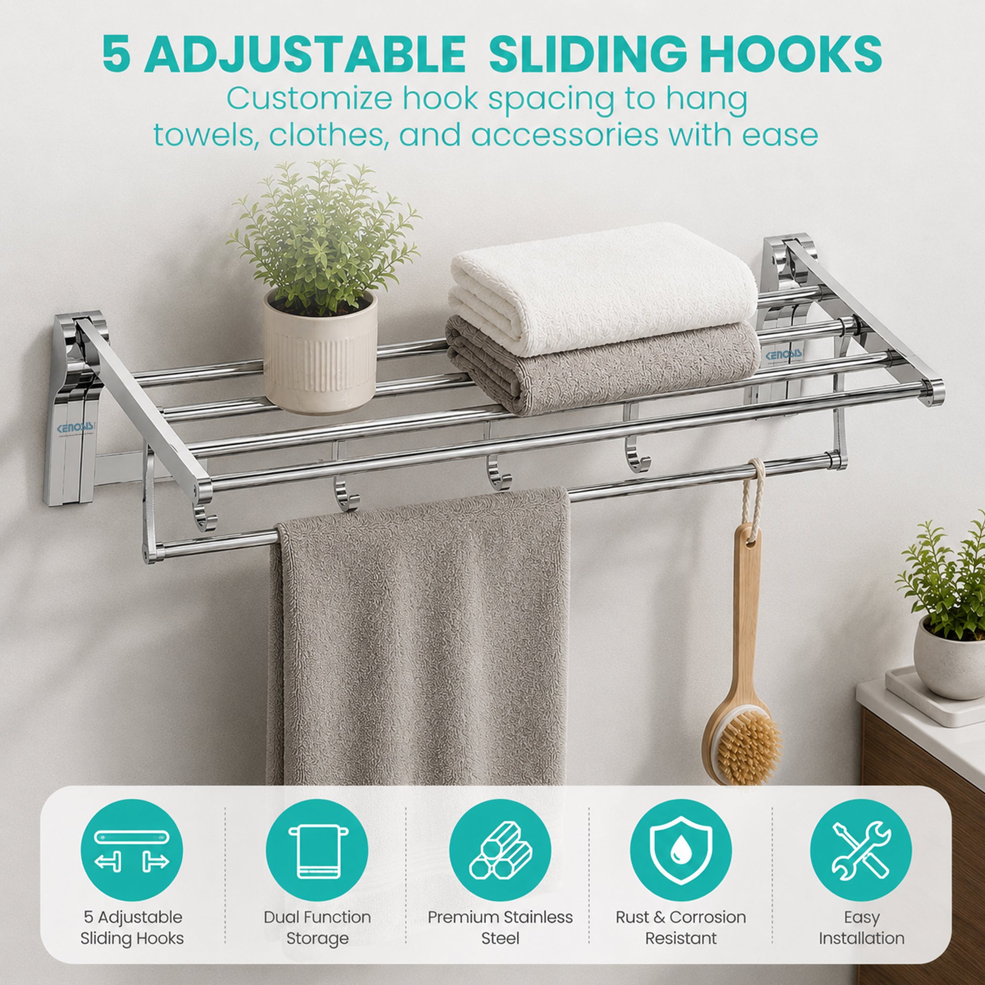 Folding Towel Rack | Filppers Series