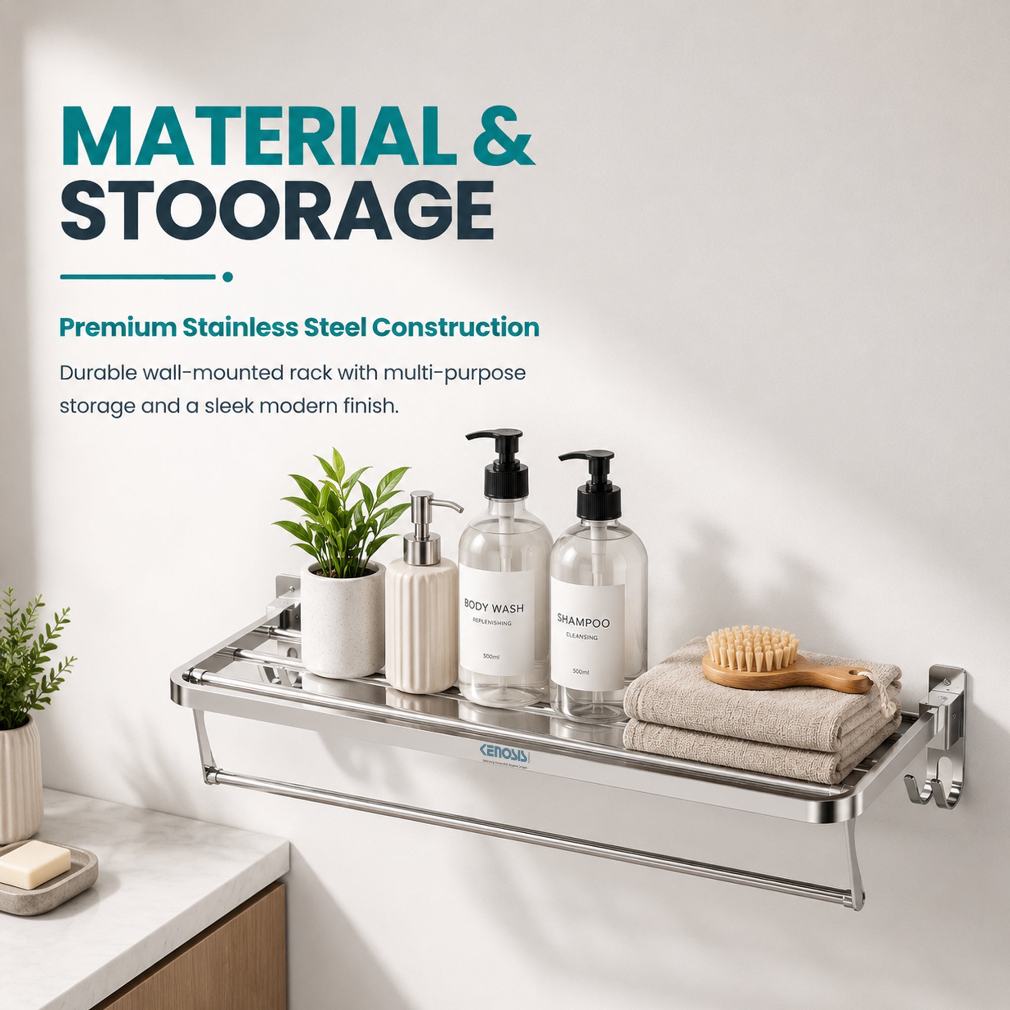 Folding Towel Rack | Flippers Series