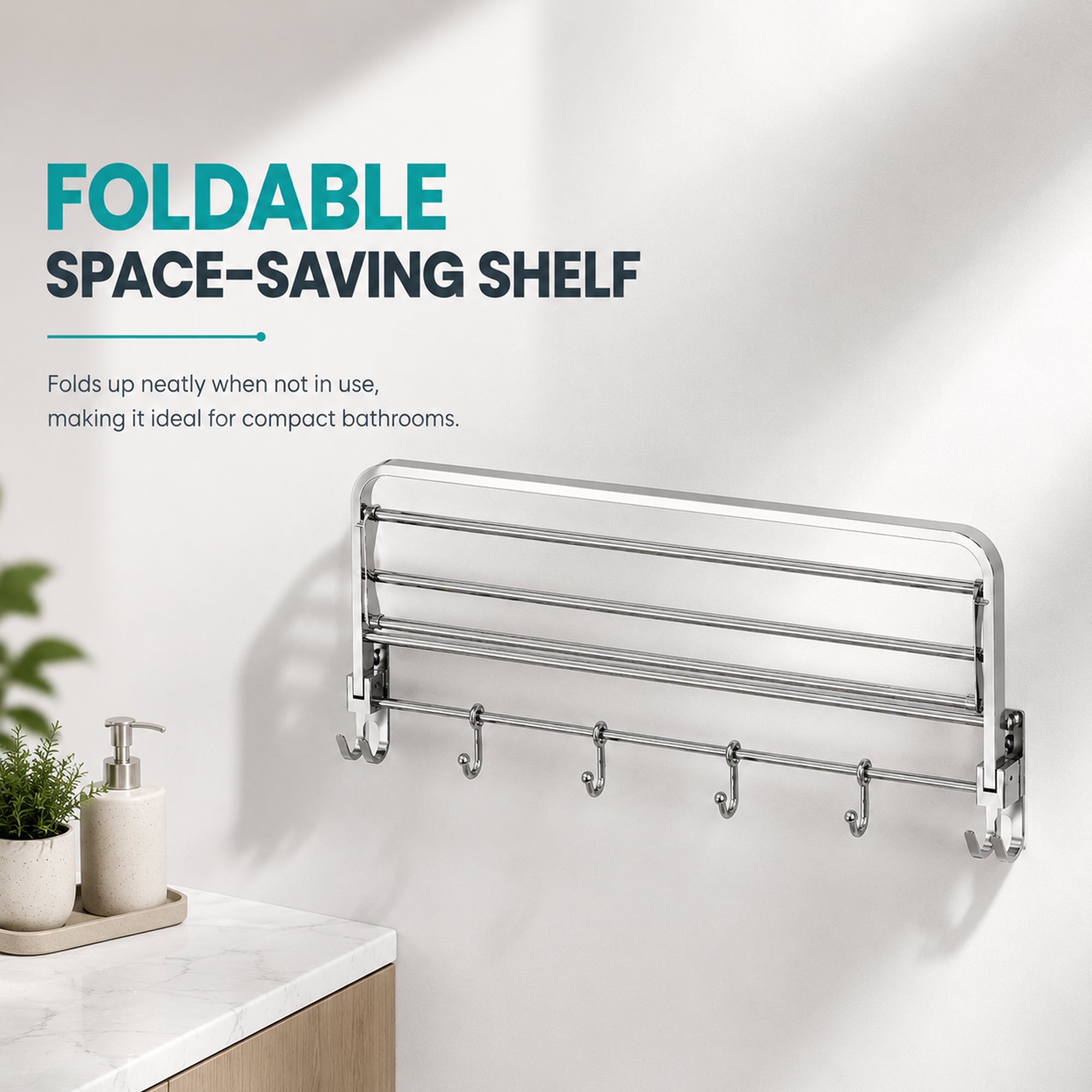 Folding Towel Rack | Flippers Series