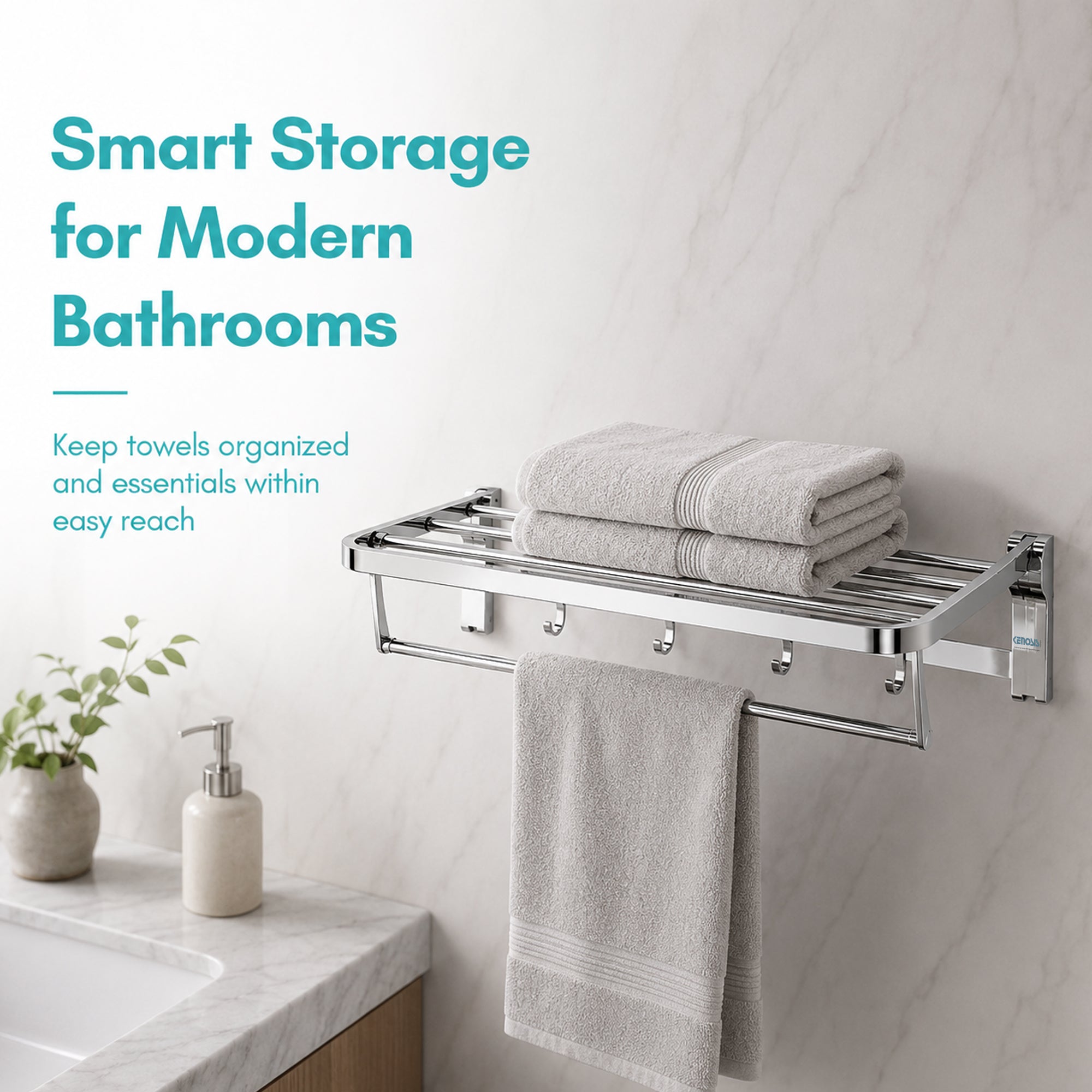 Folding Towel Rack | Flippers Series