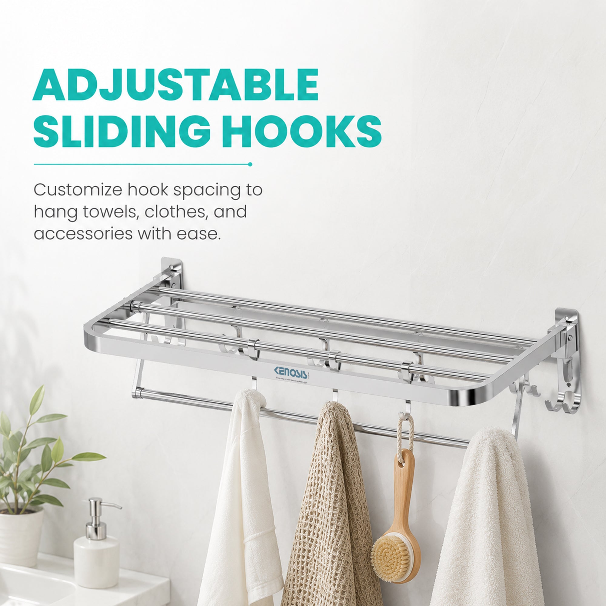 Folding Towel Rack | Flippers Series