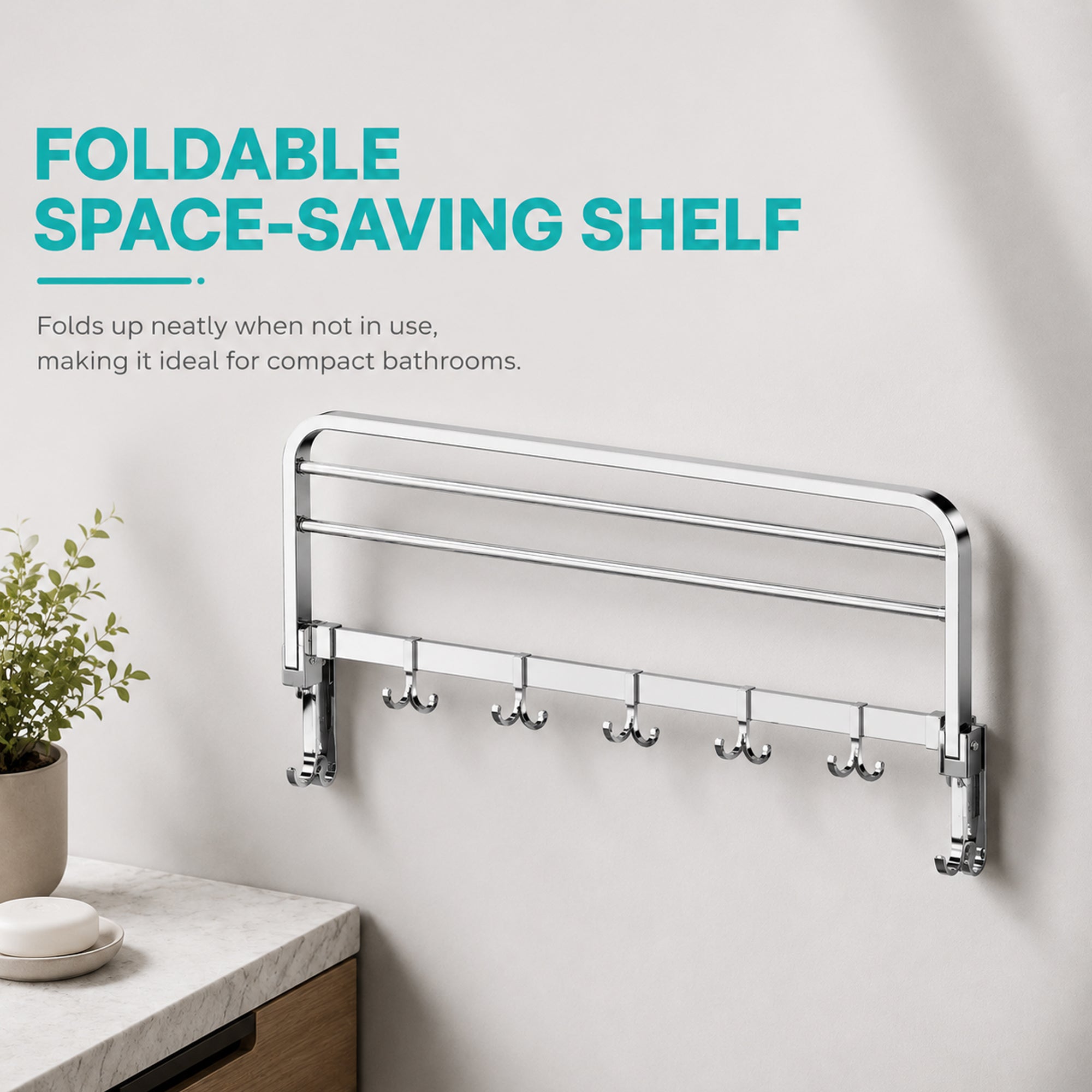 Folding Towel Rack | Flippers Series
