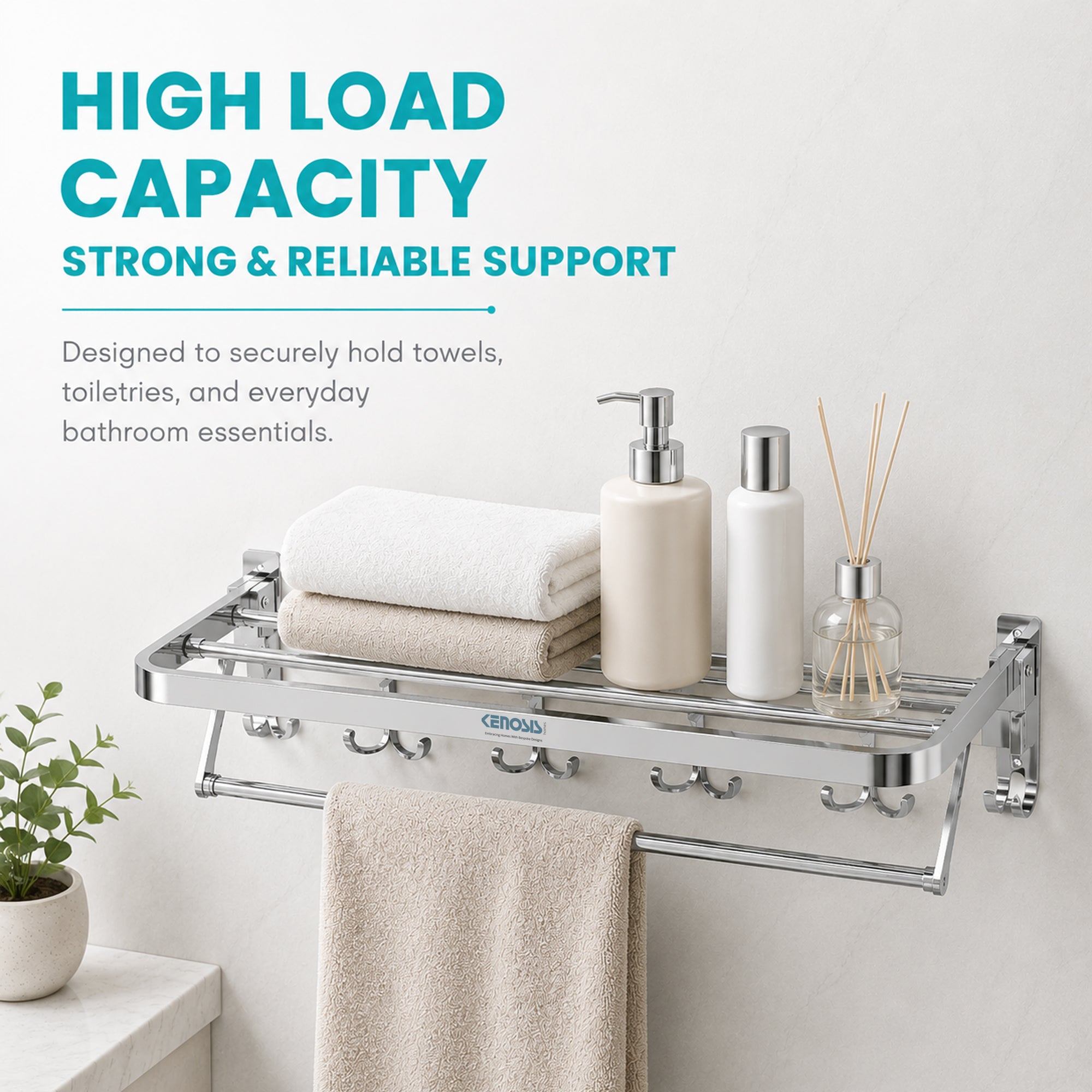 Folding Towel Rack | Flippers Series