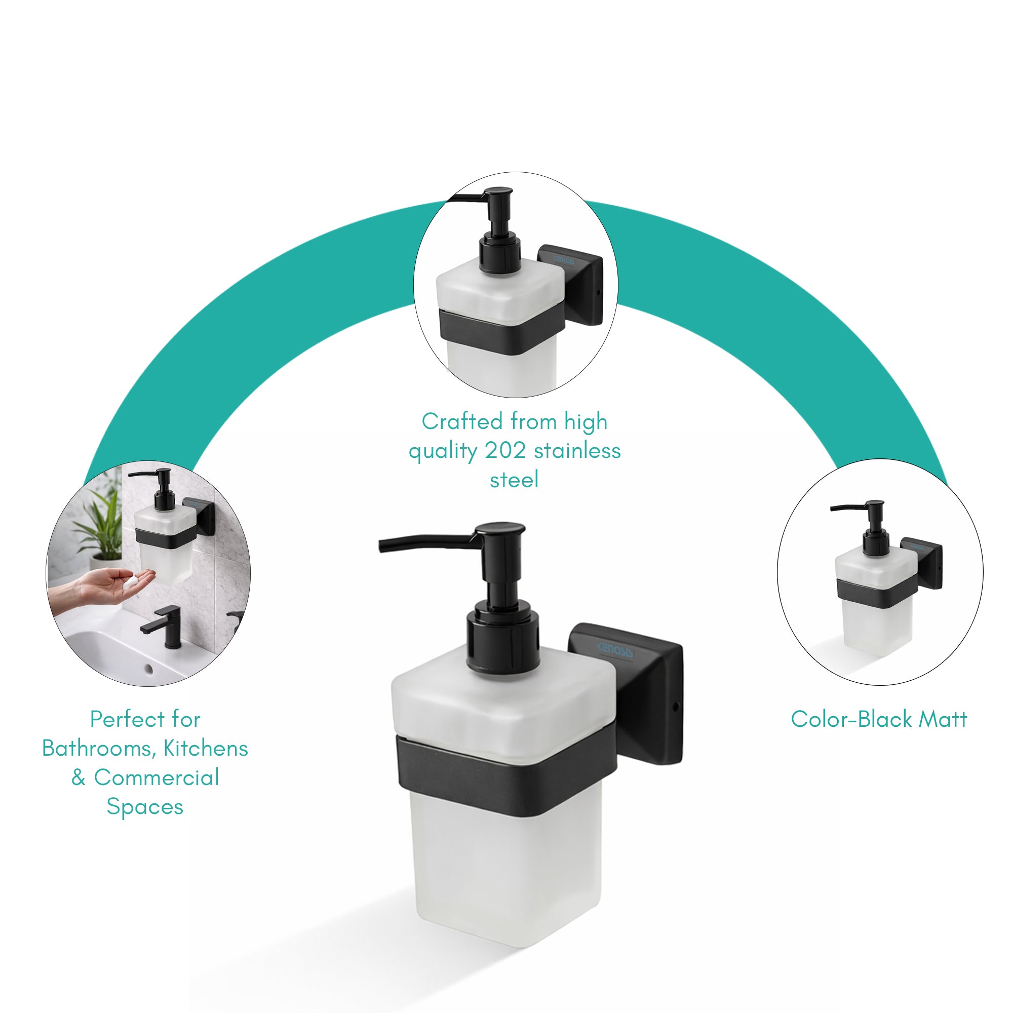 Liquid Soap Dispenser | Belly Series