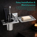 Soap Dish with Tumbler Holder | Belly Series