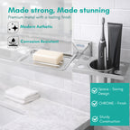 Soap Dish with Tumbler Holder | Belly Series