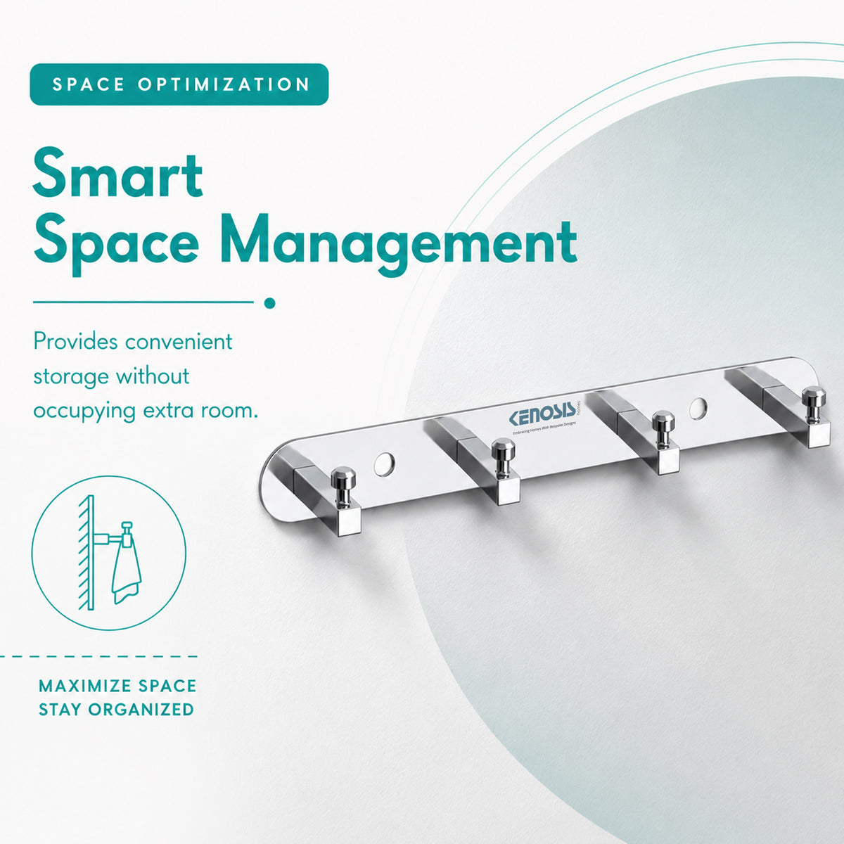 SS Hook | Robe Hook (Khuti)