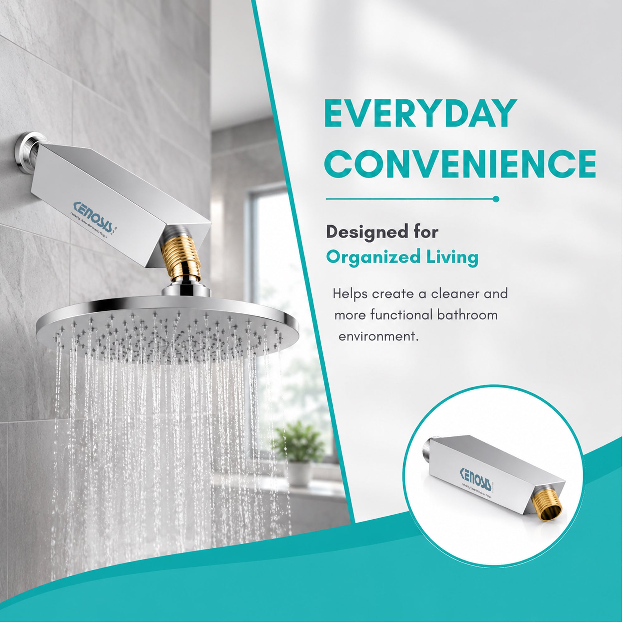 Square Type Cross Arm | Shower Arm