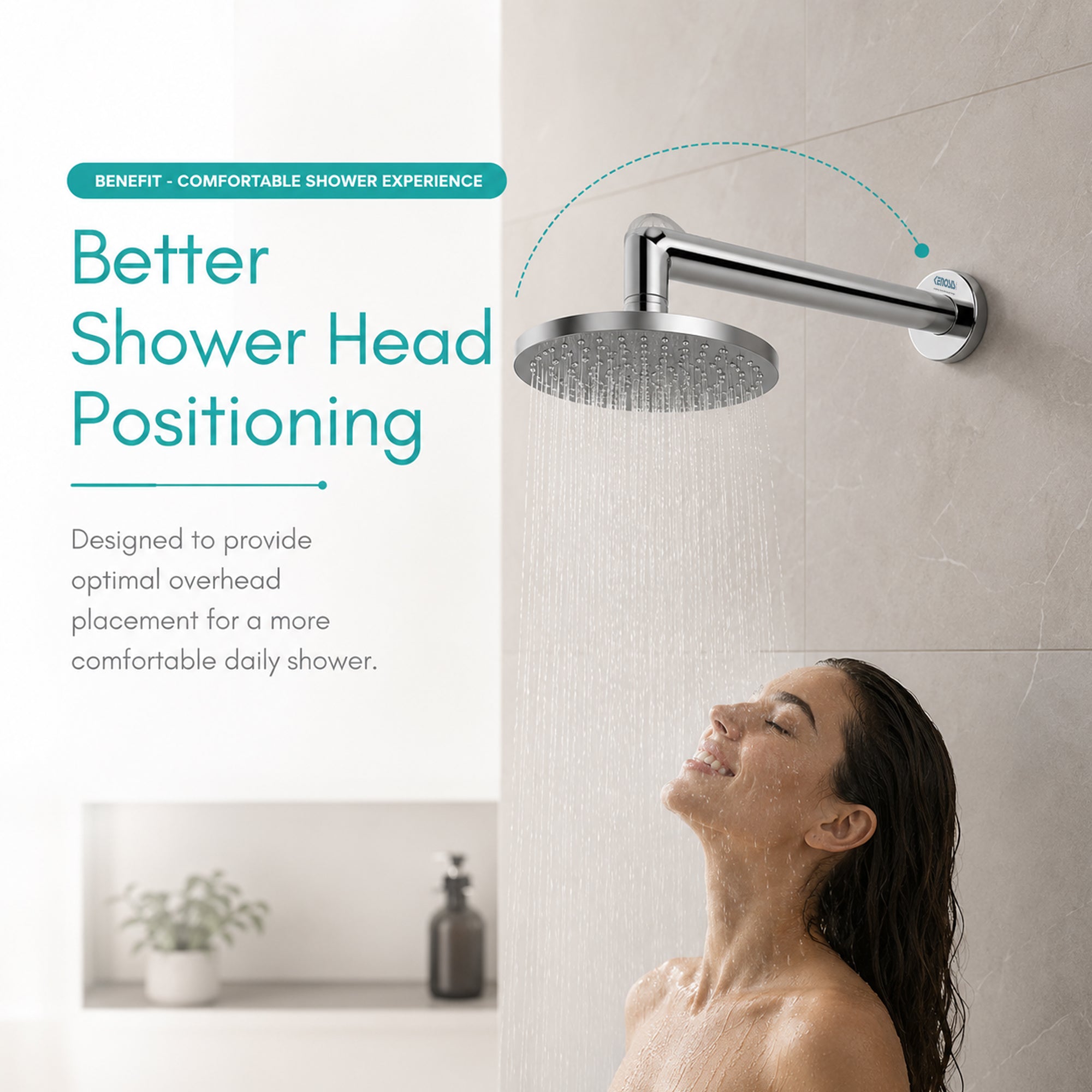 Round Type Arm | Shower Arm