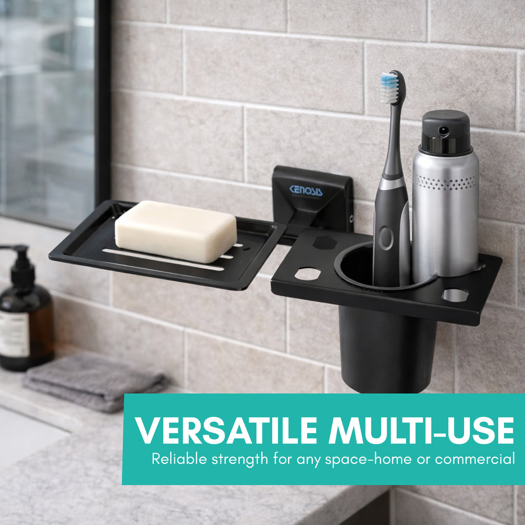Soap Dish with Tumbler Holder | Belly Series