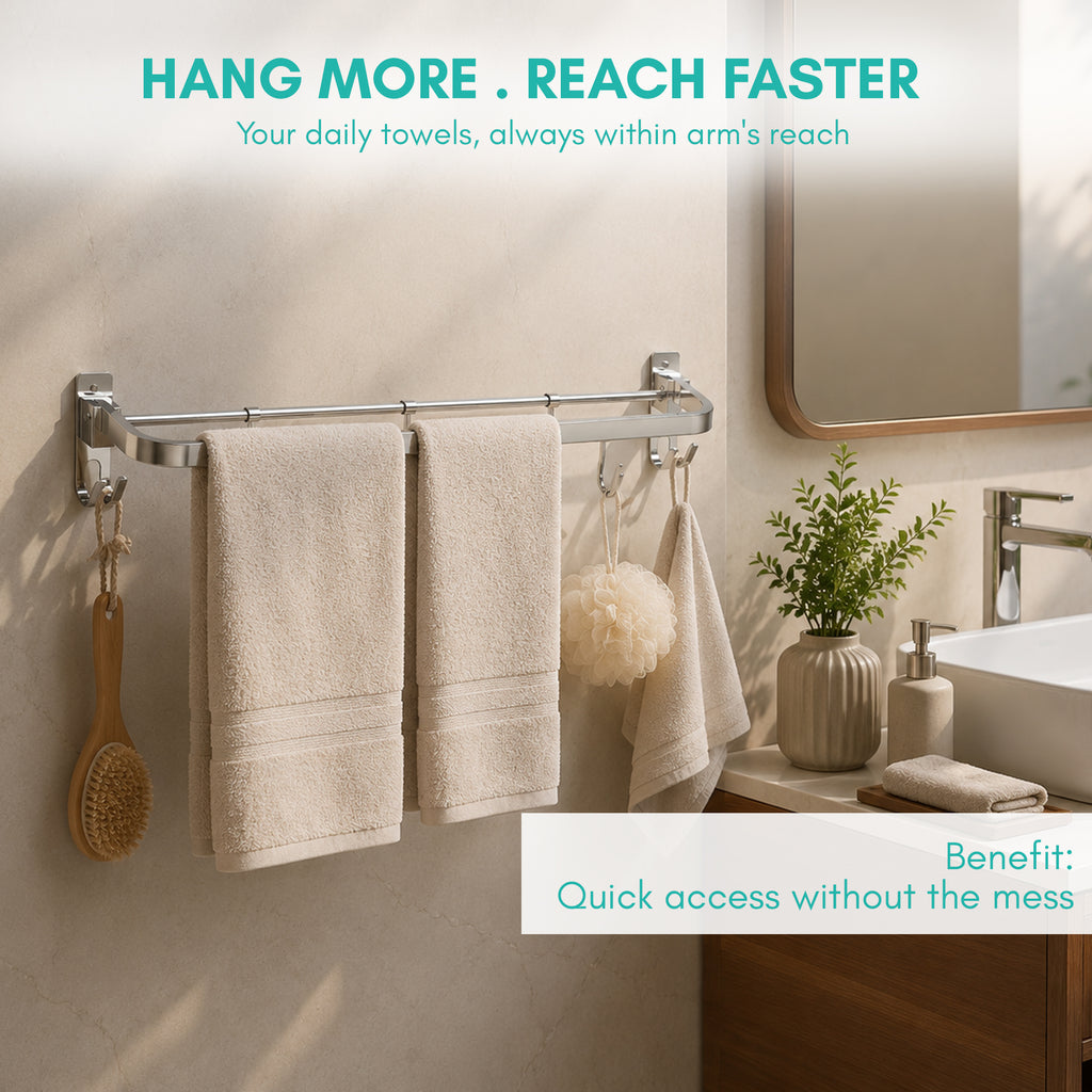Folding Towel Rod | Flippers Series