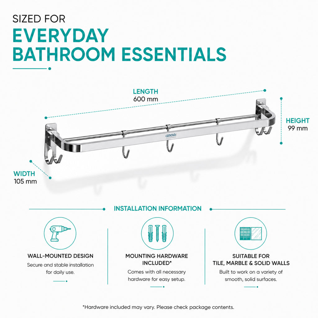 Folding Towel Rod | Flippers Series