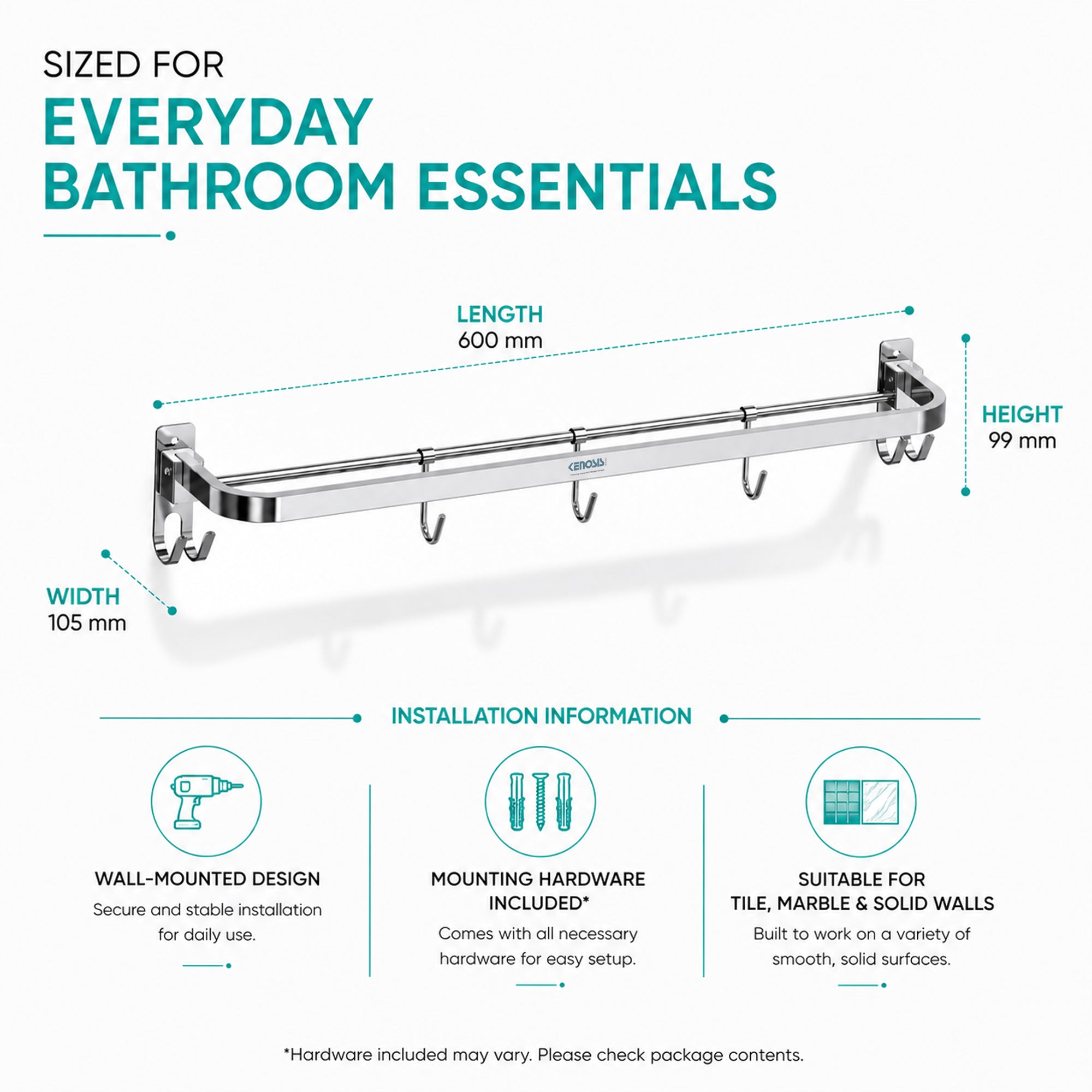Folding Towel Rod | Flippers Series