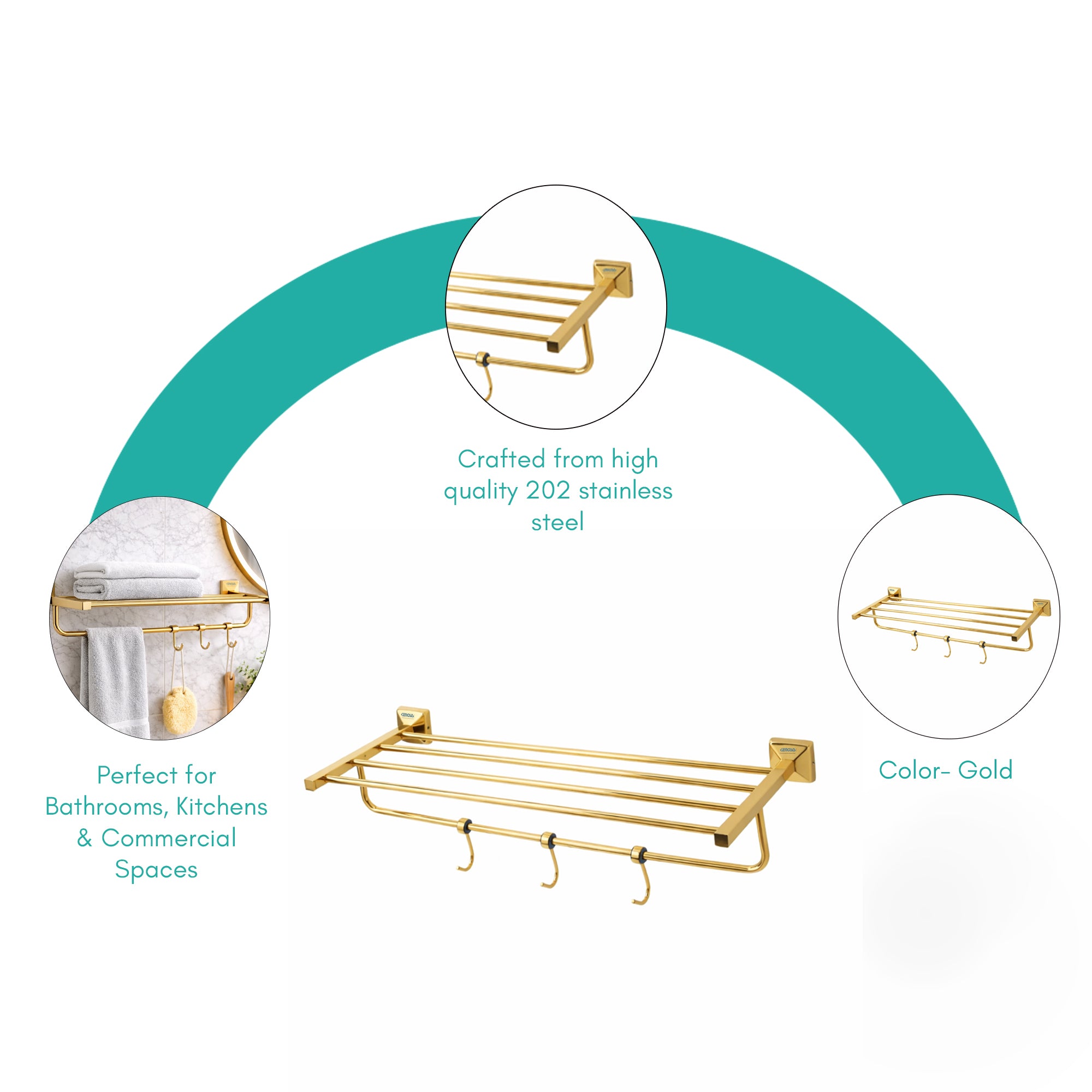 Towel Rack | Belly Series