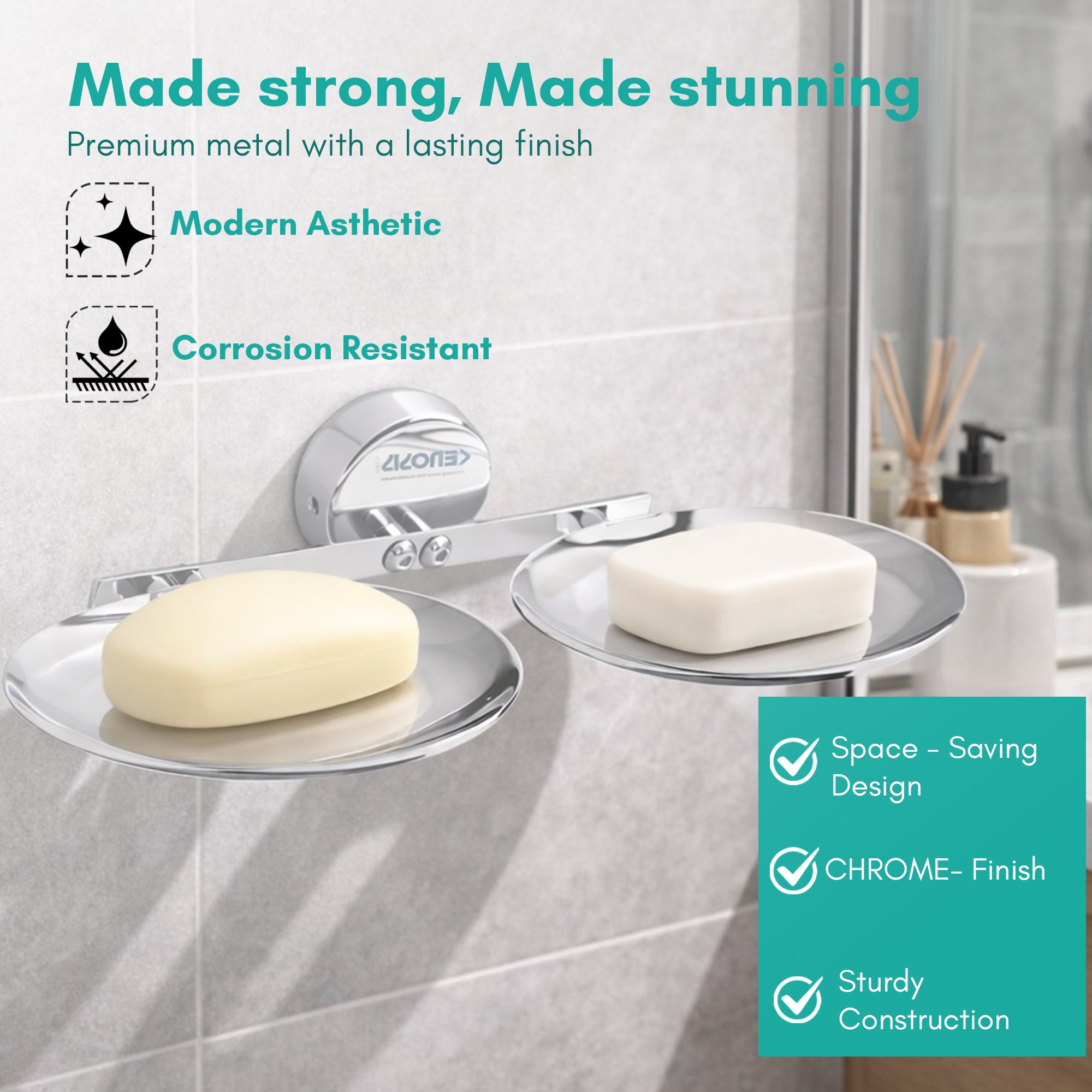 Double Soap Holder | Max Series