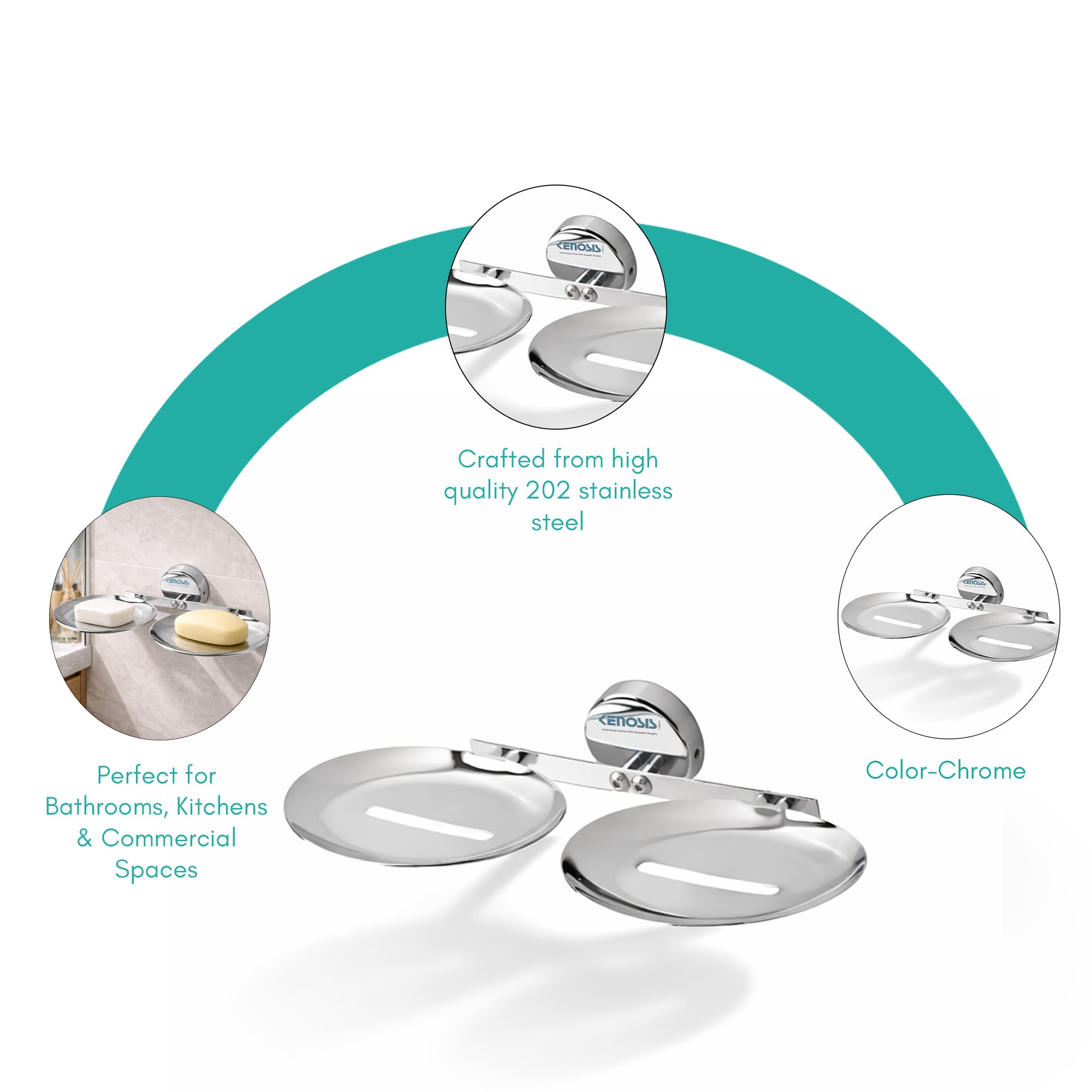 Double Soap Holder | Max Series