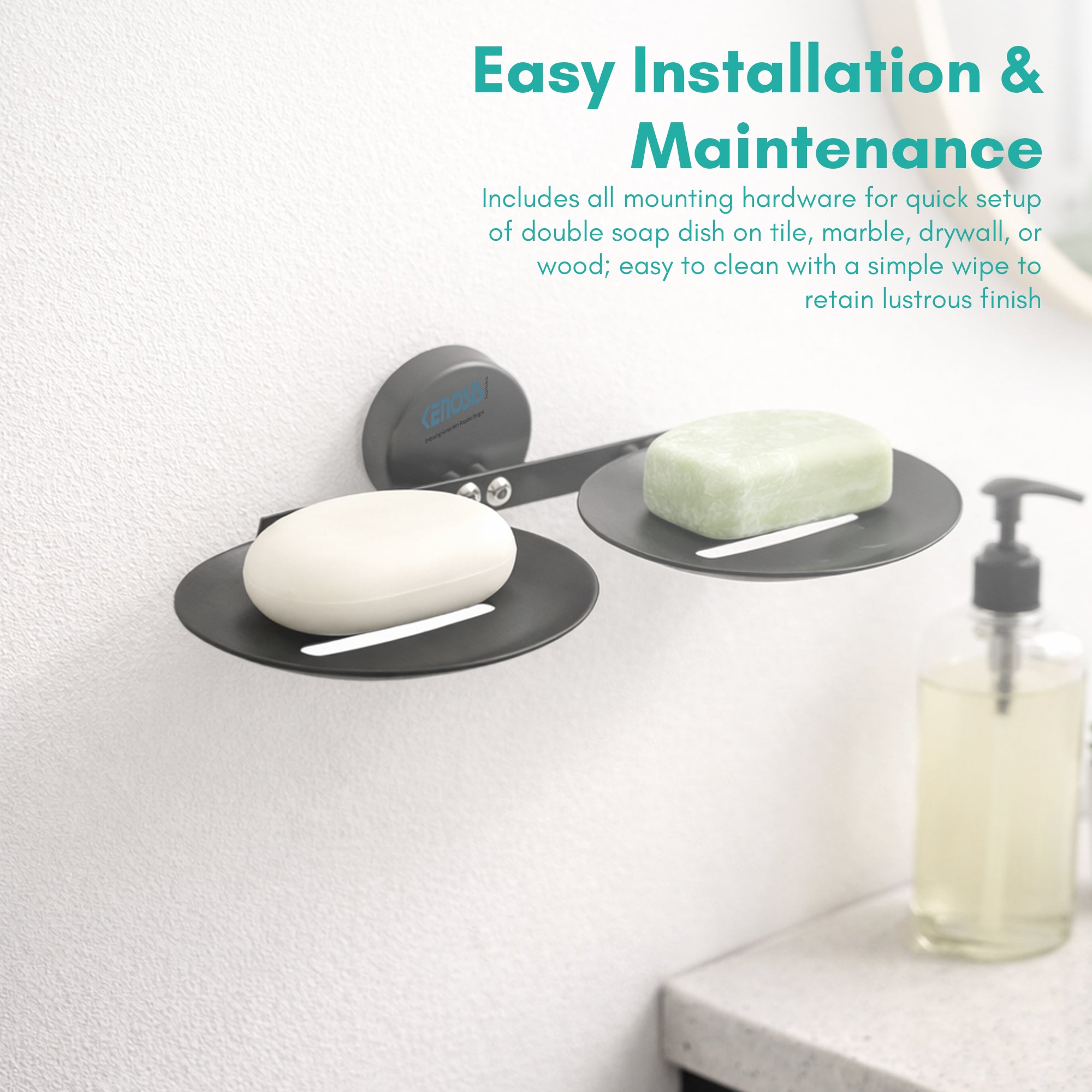 Double Soap Holder | Max Series