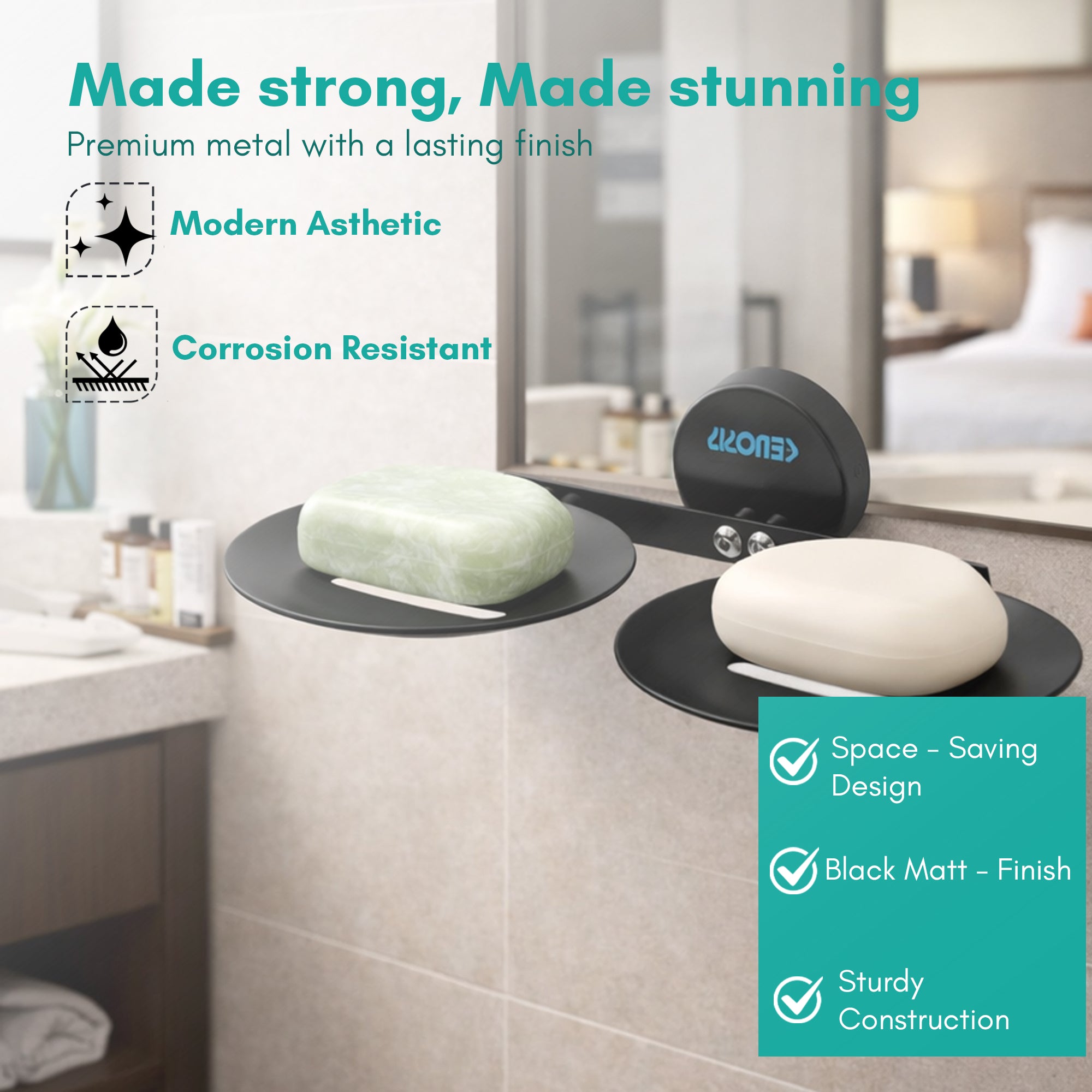 Double Soap Holder | Max Series