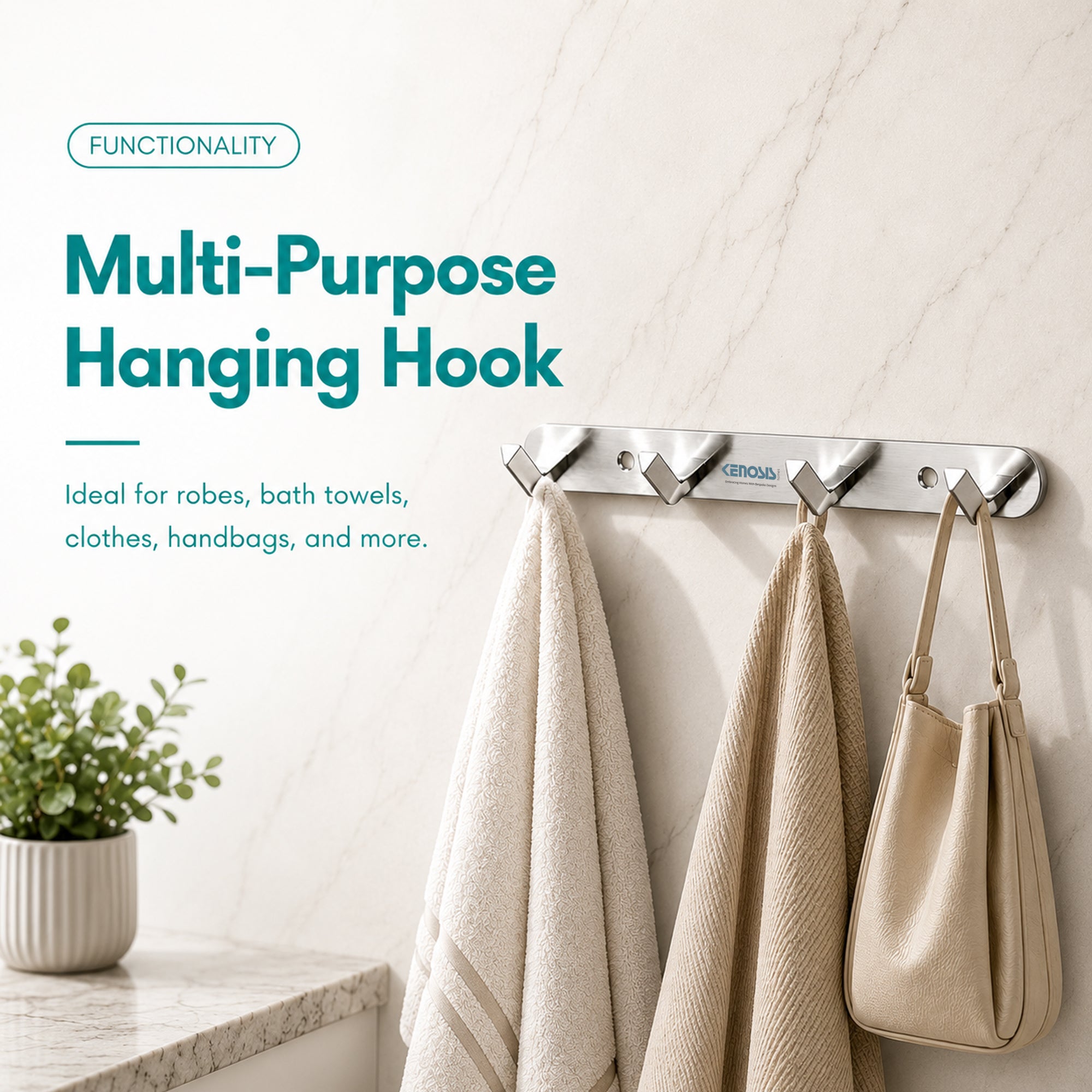 SS Hook | Robe Hook (Khuti)