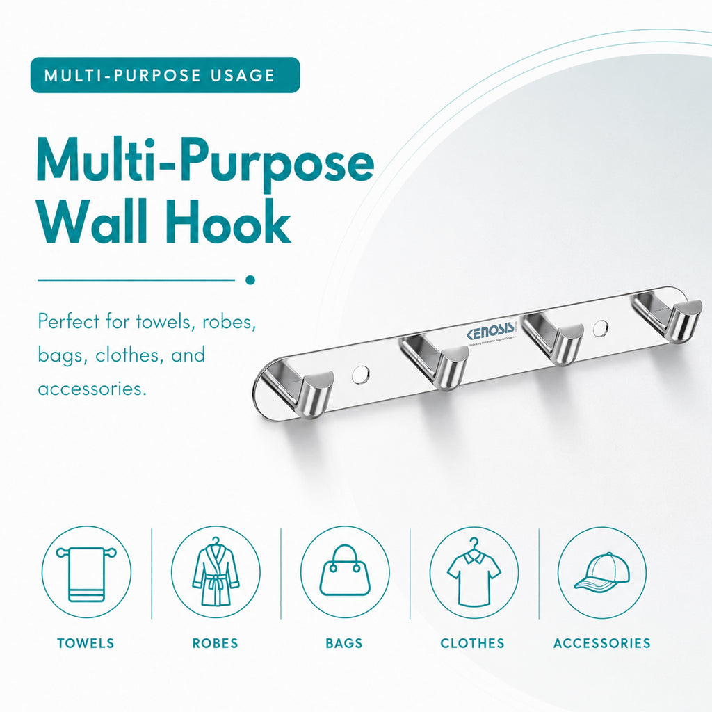 SS Hook | Robe Hook (Khuti)