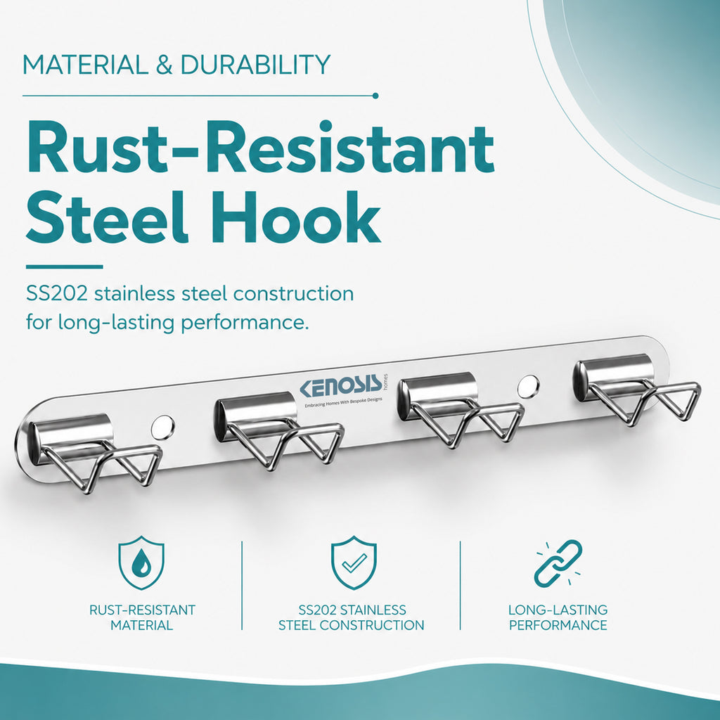 SS Hook | Robe Hook (Khuti)