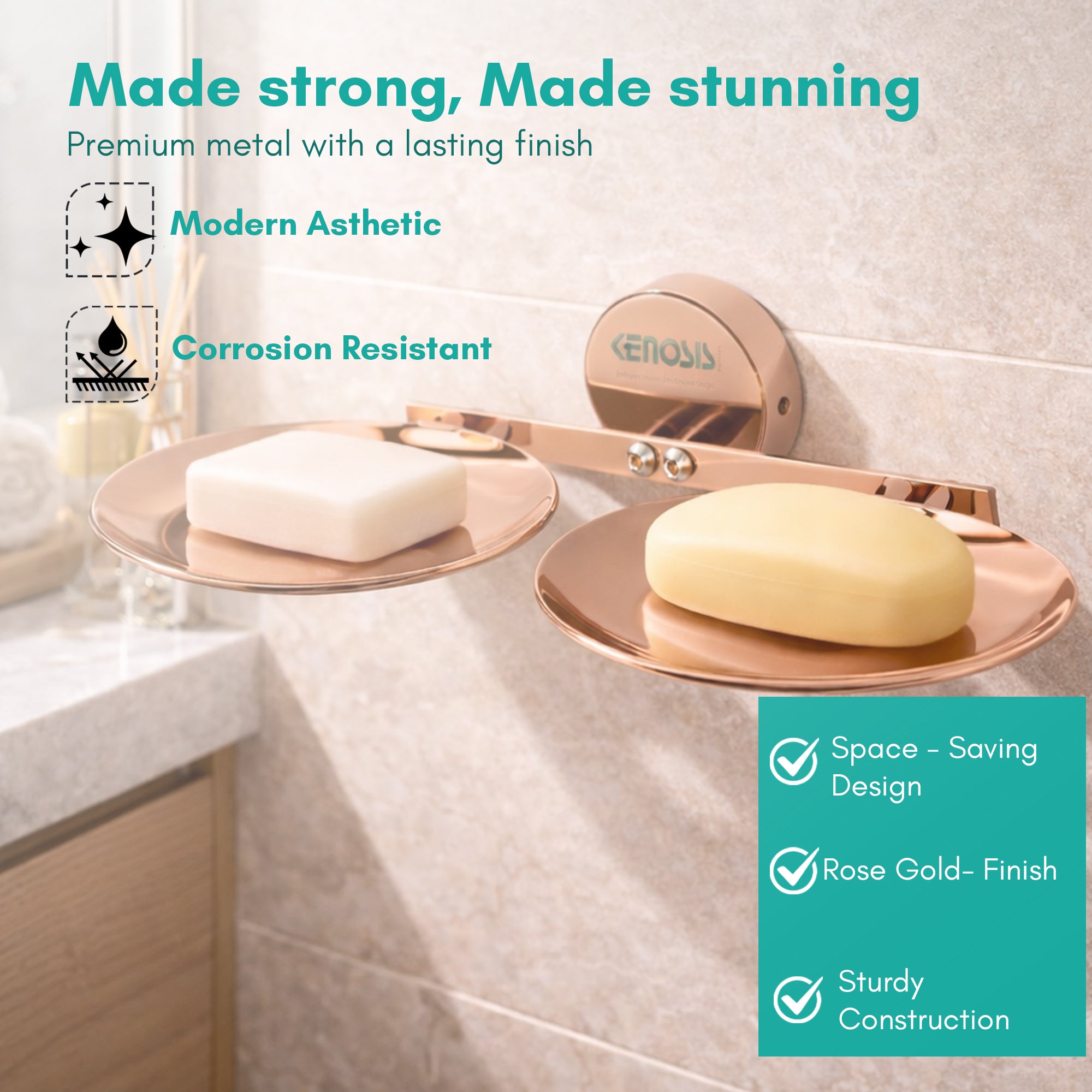 Double Soap Holder | Max Series