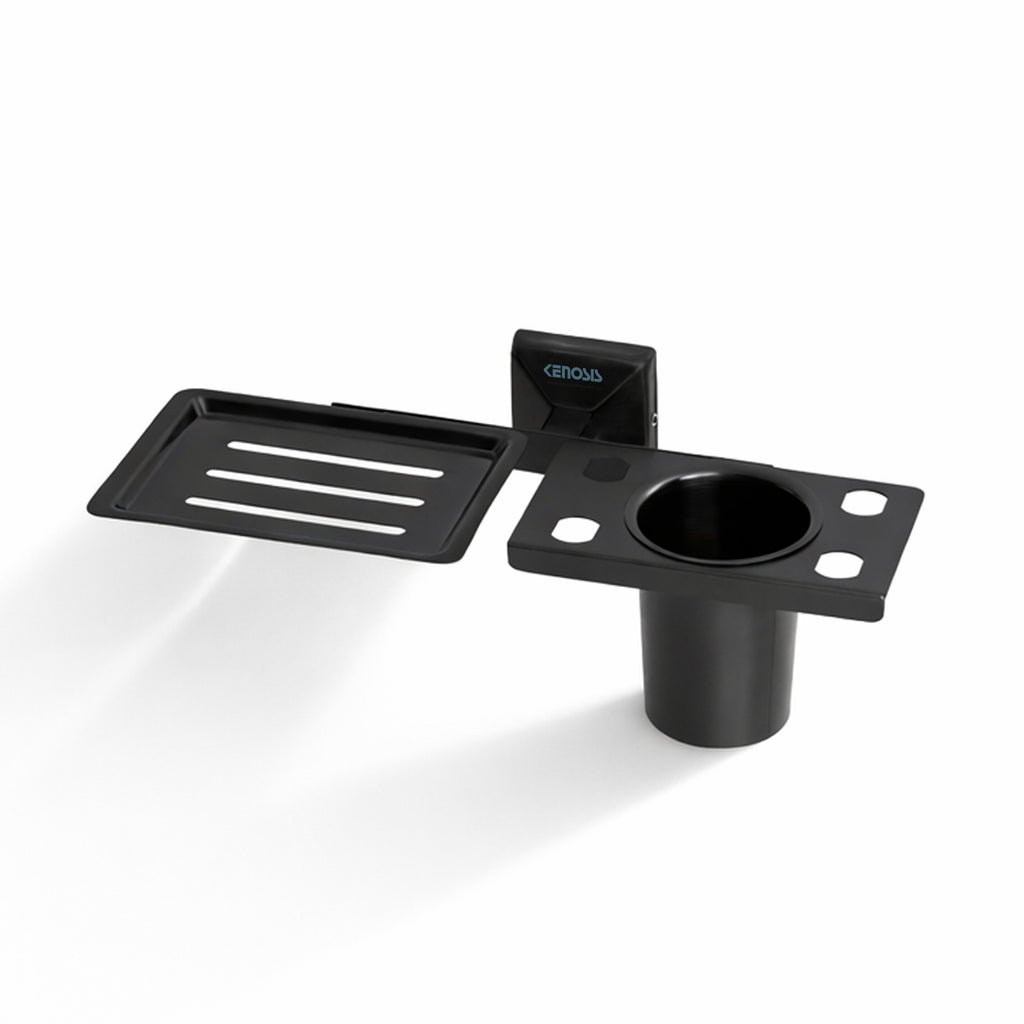 Soap Dish with Tumbler Holder | Belly Series