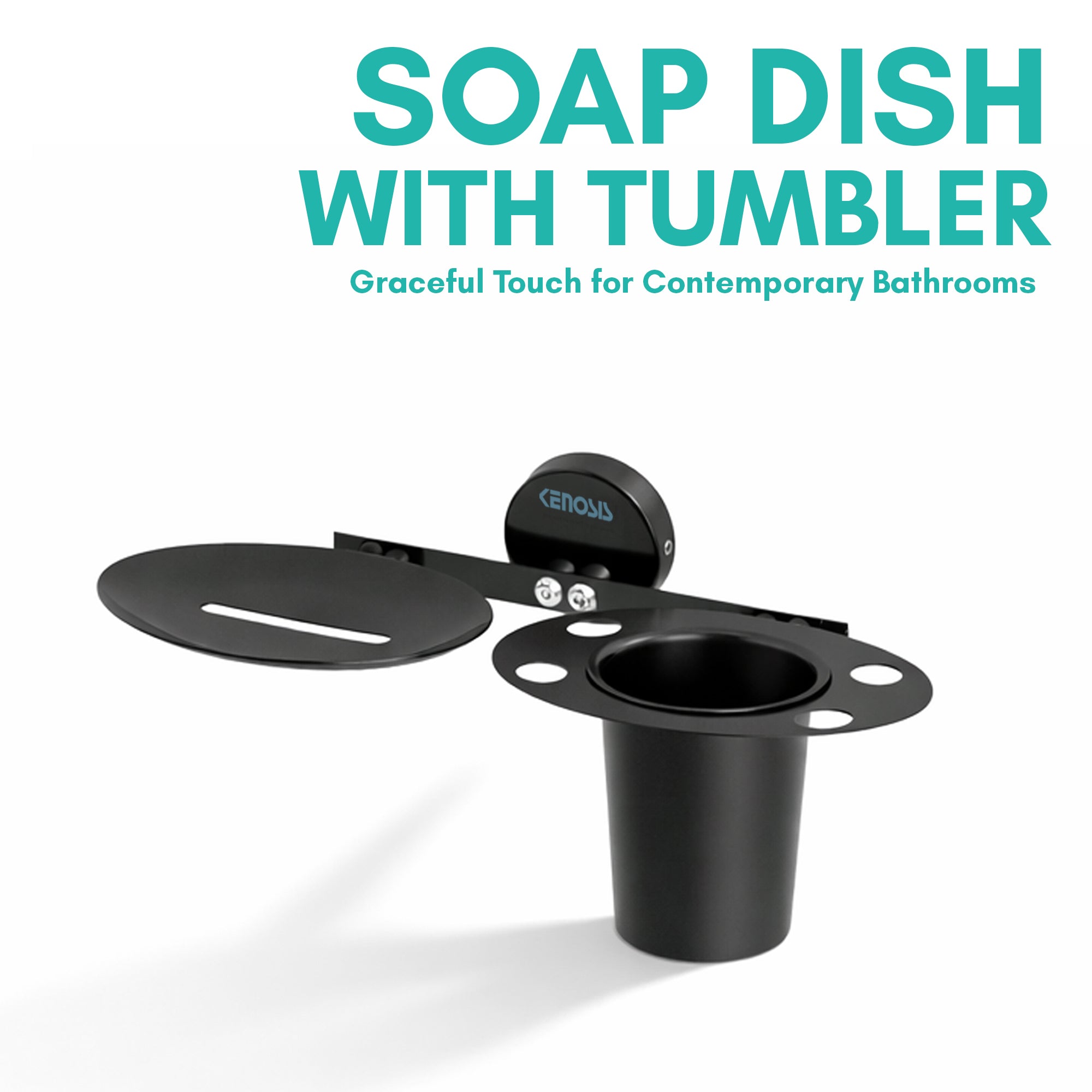 Soap Dish with Tumbler Holder | Max Series