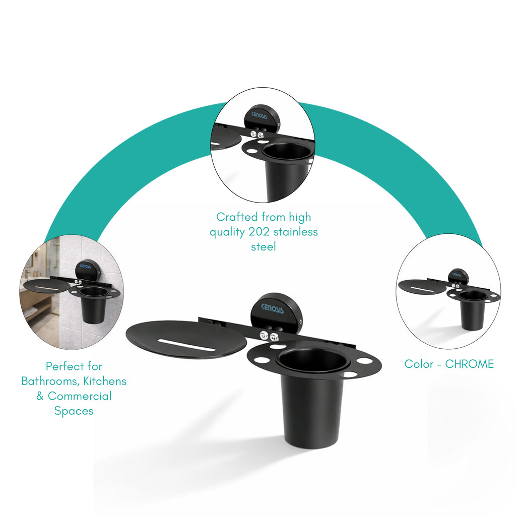 Soap Dish with Tumbler Holder | Max Series