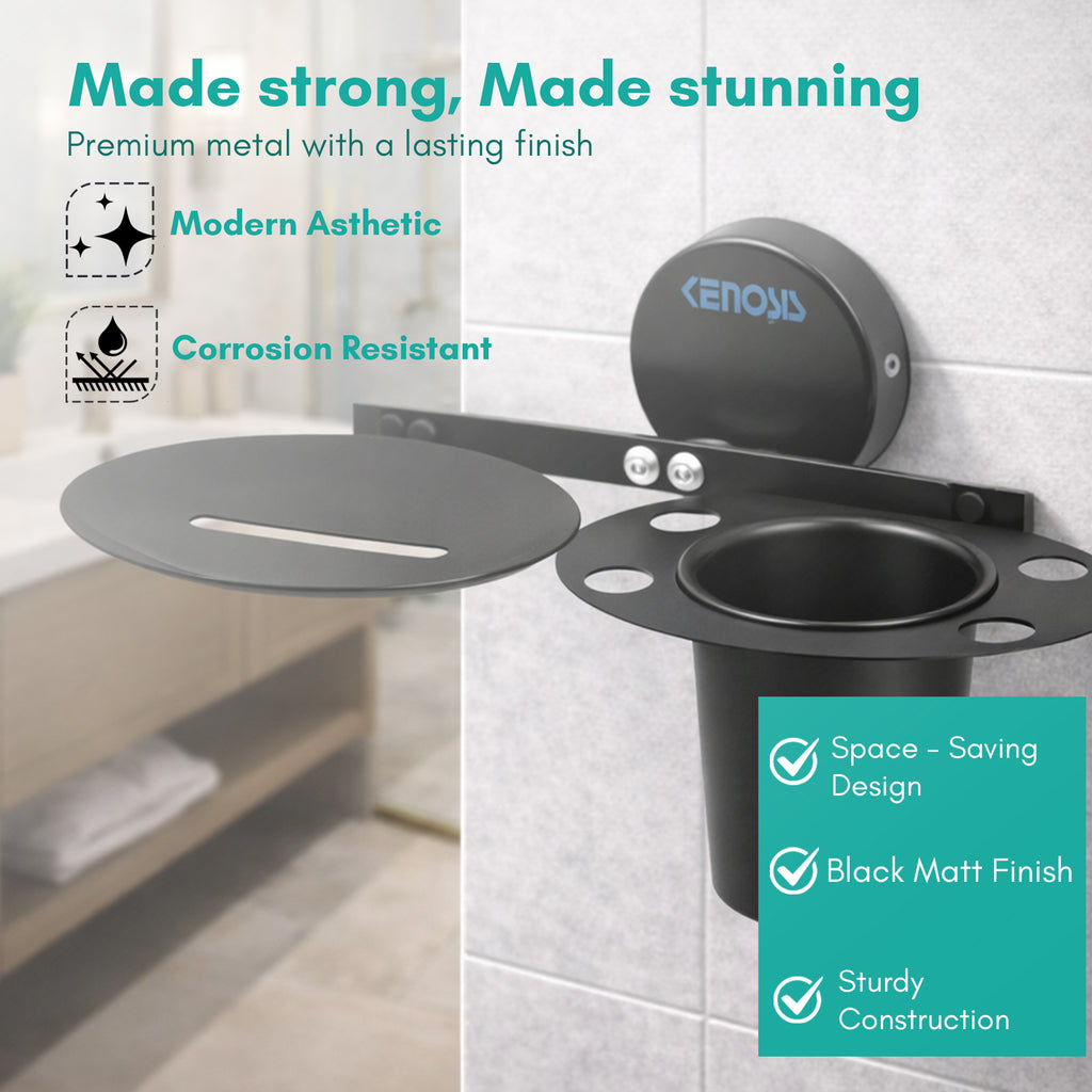 Soap Dish with Tumbler Holder | Max Series