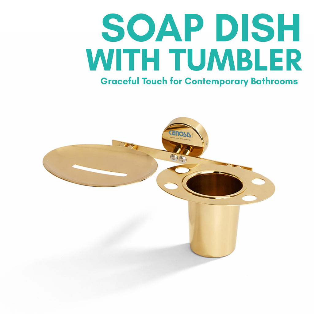 Soap Dish with Tumbler Holder | Max Series