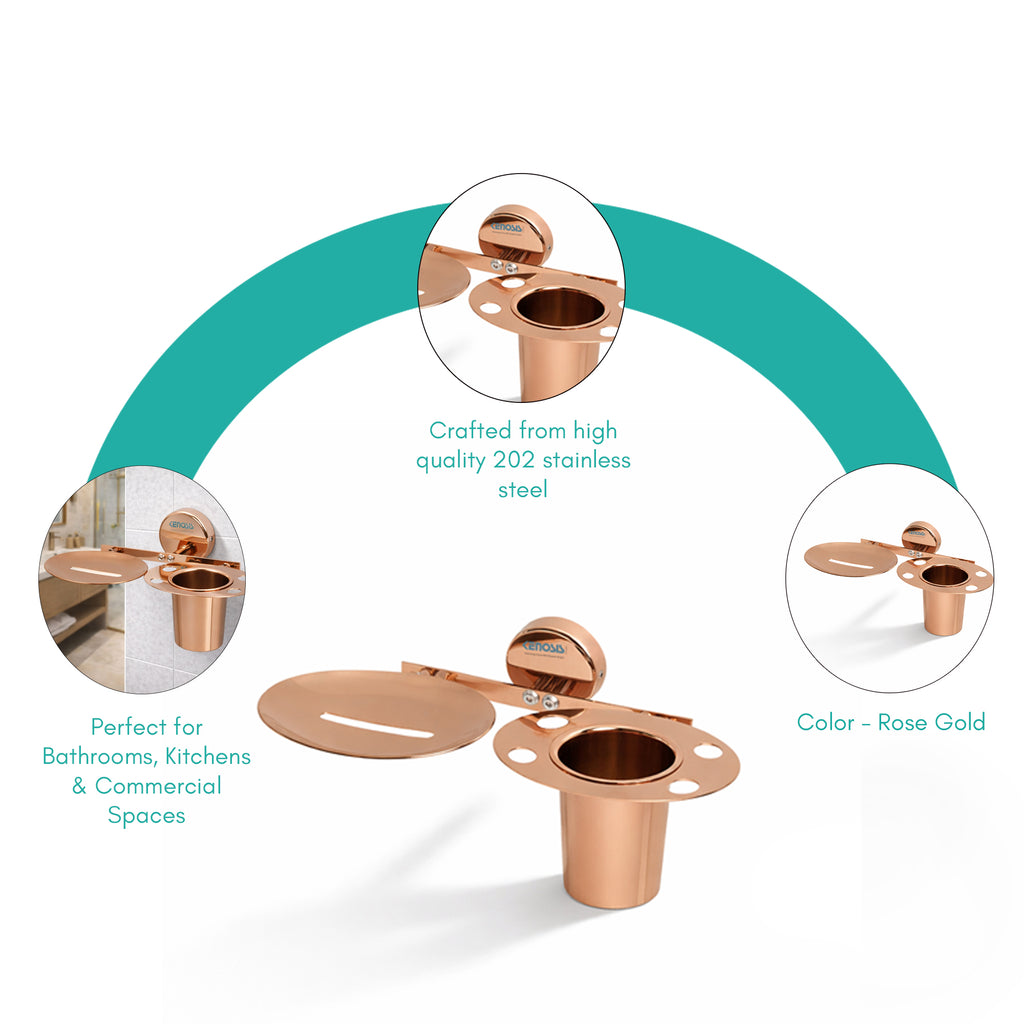 Soap Dish with Tumbler Holder | Max Series