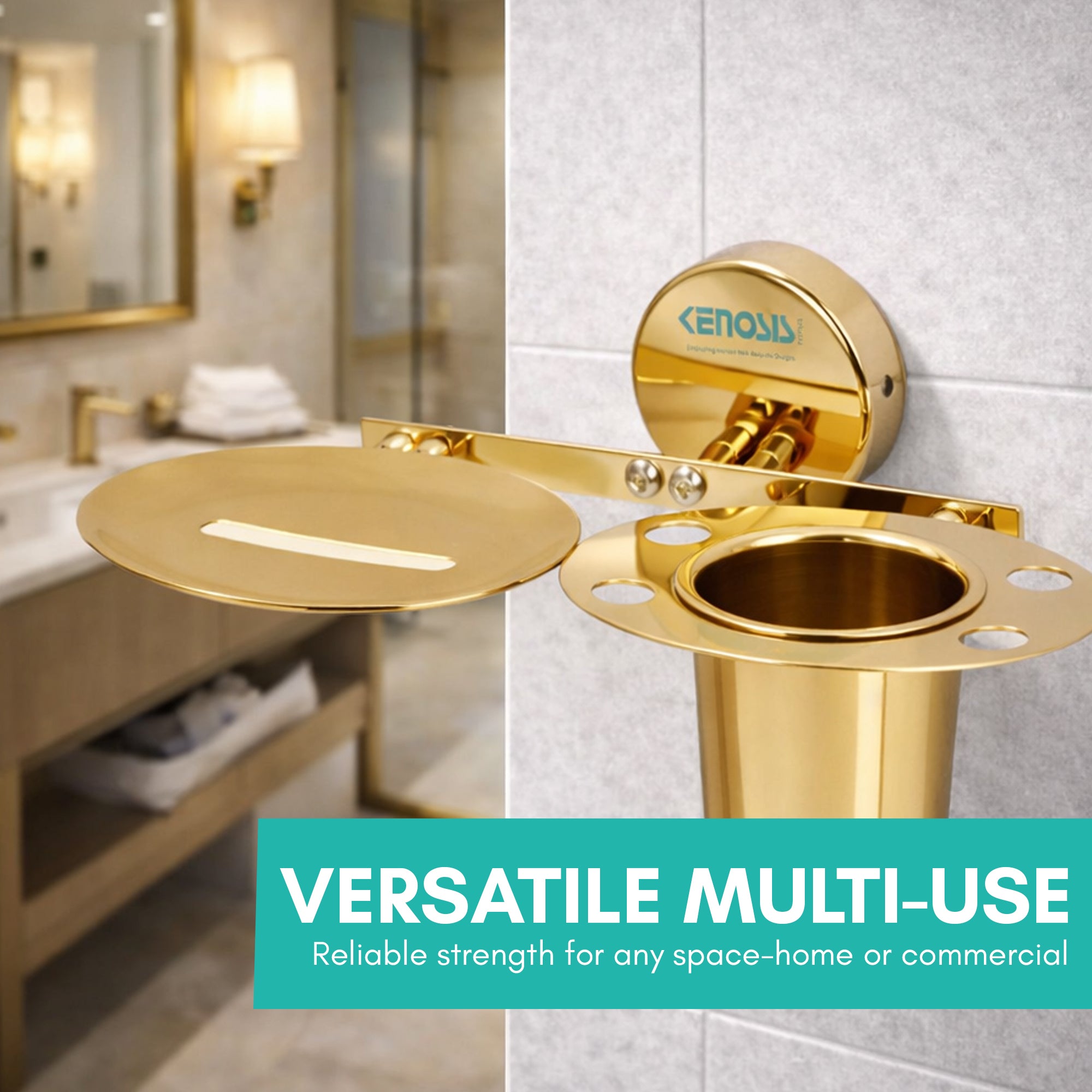 Soap Dish with Tumbler Holder | Max Series