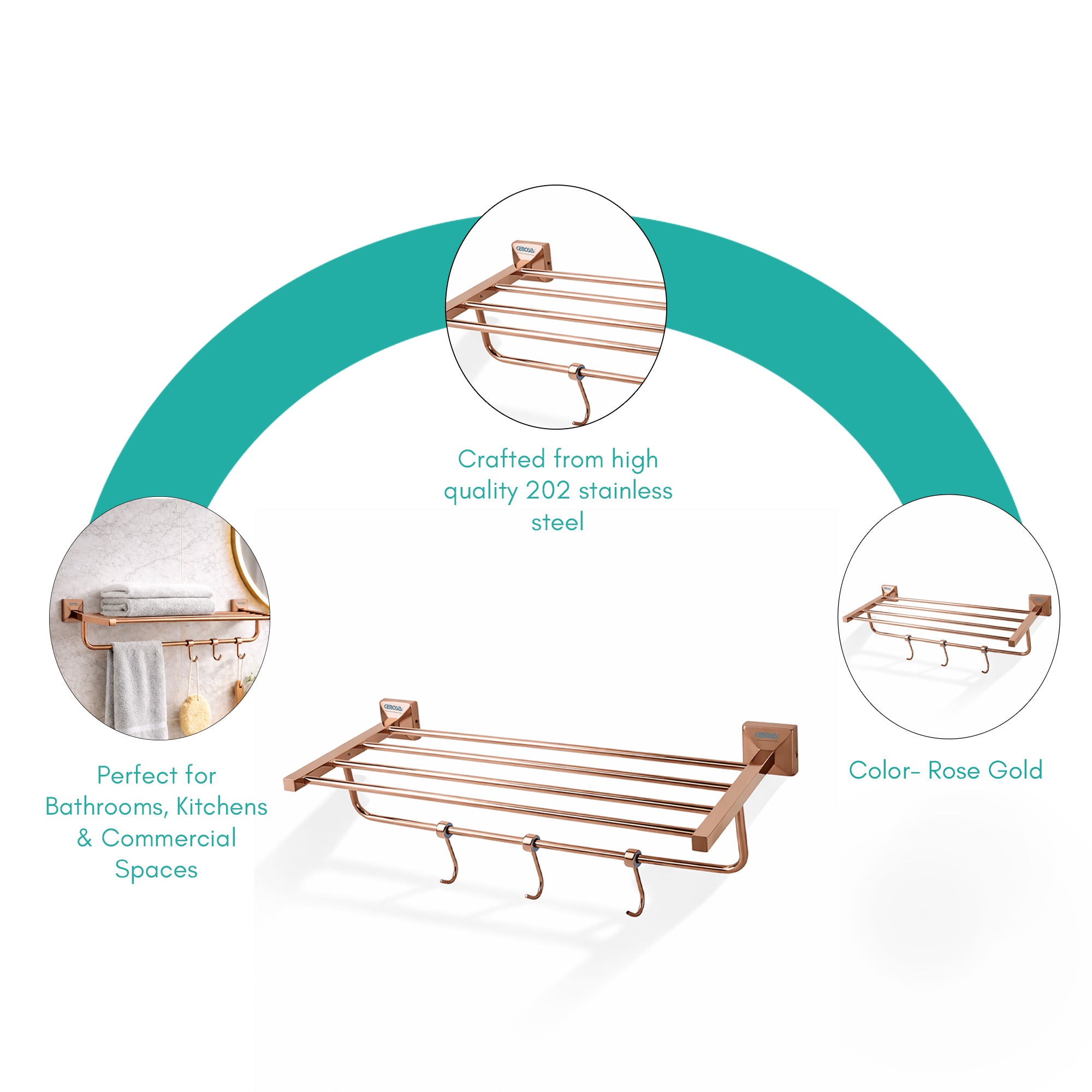 Towel Rack | Belly Series