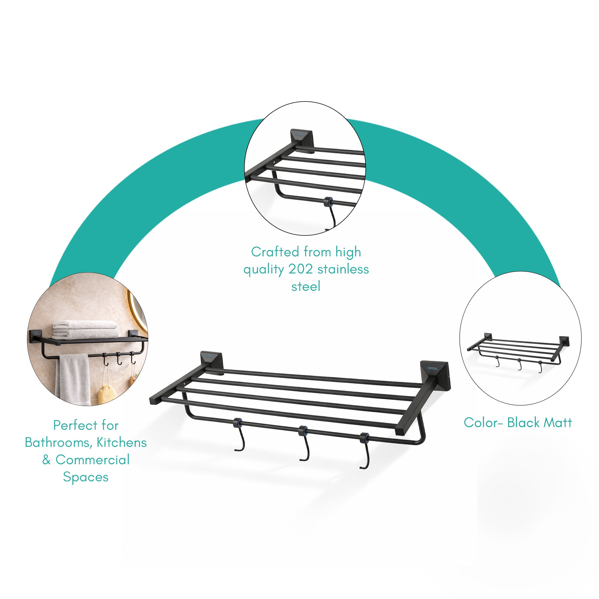 Towel Rack | Belly Series